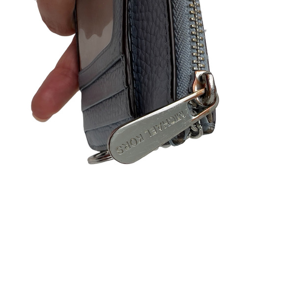 Michael Kors Fulton Coin Pouch and Card Case with Key Ring and ID Window - Picture 6 of 8